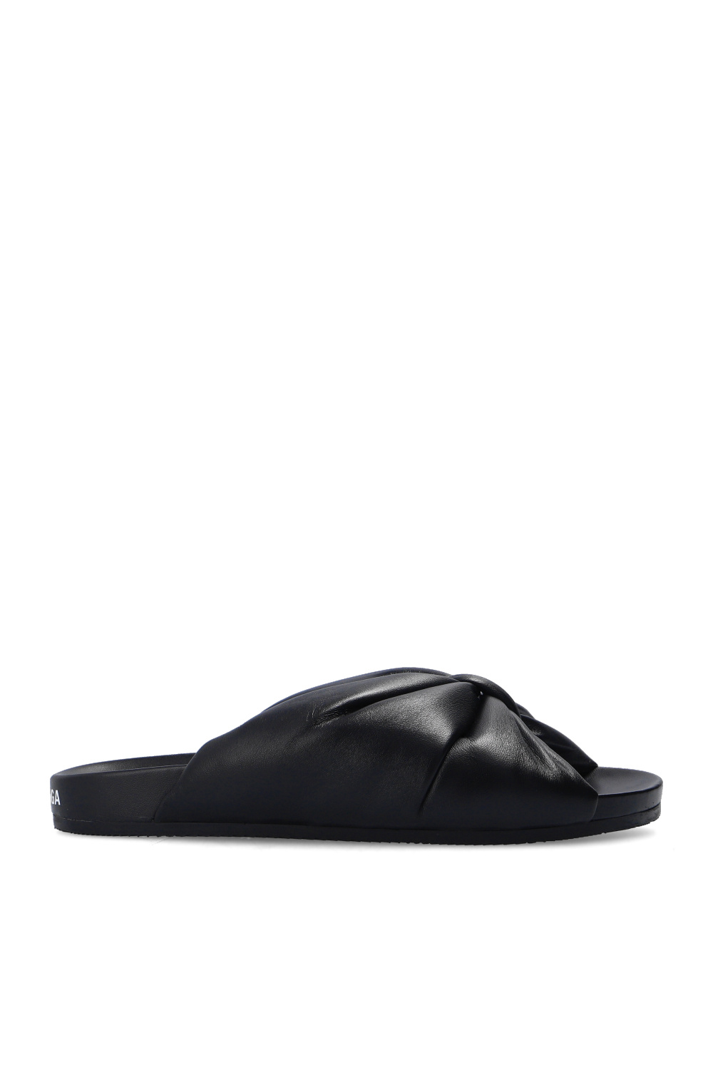 Balenciaga 'Puffy' leather slides | Women's Shoes | Vitkac